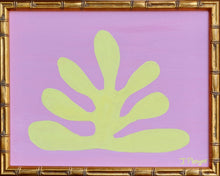 Load image into Gallery viewer, Yellow Seaweed on Pink, 11 x 14
