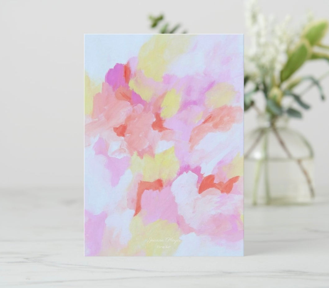 Pretty In Pink Note Card Set
