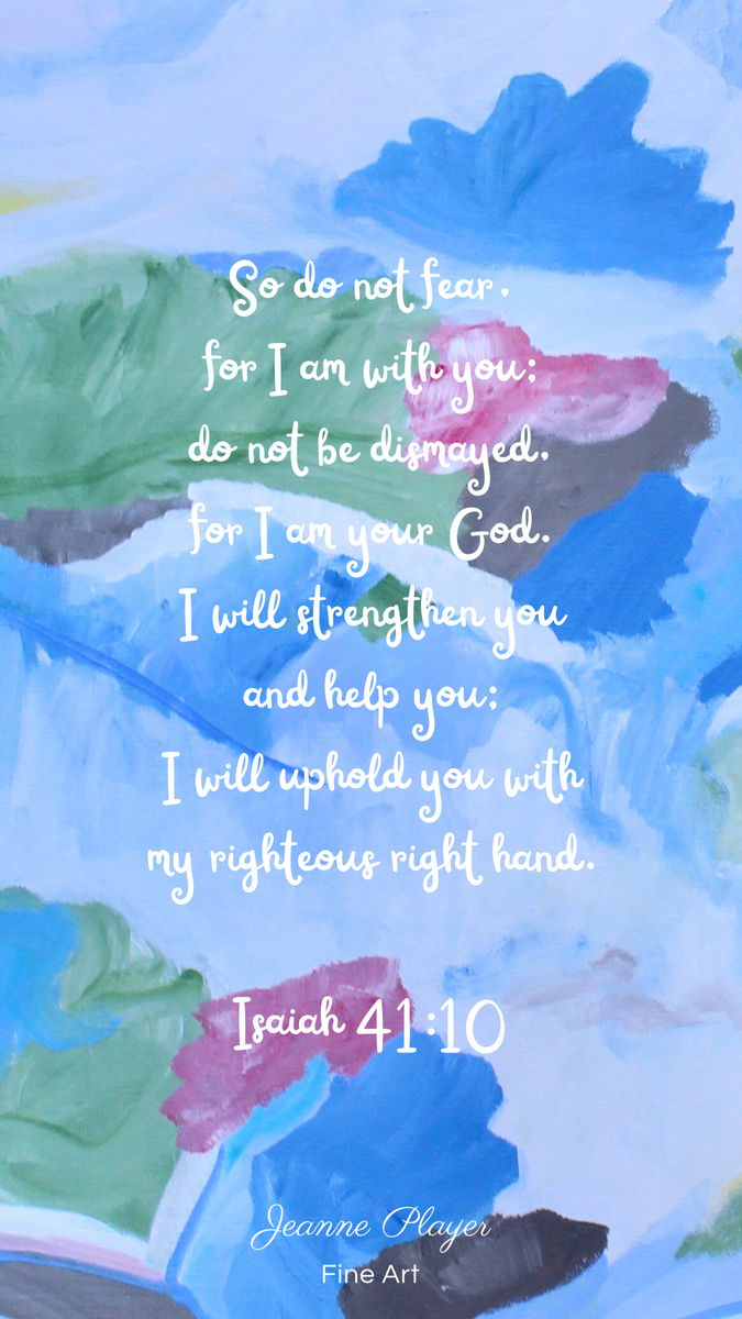 May 2024 Bible Verse Lock Screen – Jeanne Player Fine Art