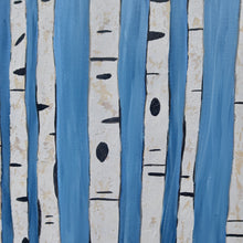 Load image into Gallery viewer, Blue Birches, 22 x 28 x .5
