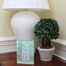 Load image into Gallery viewer, ECU alumni gift featuring original Cupola artwork in vibrant shades of green, blue, yellow, tan, and gray.
Greenville North Carolina collegiate decor inspired by the historic East Carolina University Cupola landmark.
