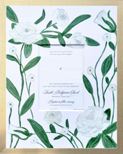 Load image into Gallery viewer, Custom Hand-Painted Wedding Mat | Heirloom Wedding Keepsake Art
