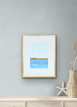 Load image into Gallery viewer, Golden Blue, 11 x 14
