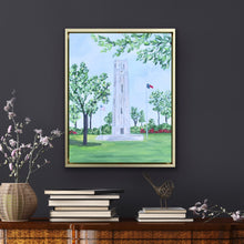 Load image into Gallery viewer, NC State University Bell Tower, 11 x 14
