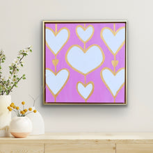 Load image into Gallery viewer, Heartstrings X, 20 x 20

