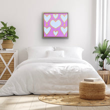 Load image into Gallery viewer, Heartstrings X, 20 x 20
