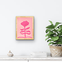 Load image into Gallery viewer, Pink on Pink Botanical III
