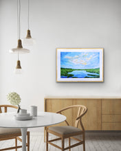 Load image into Gallery viewer, Tranquility, Giclee Coastal Abstract Landscape Art Print
