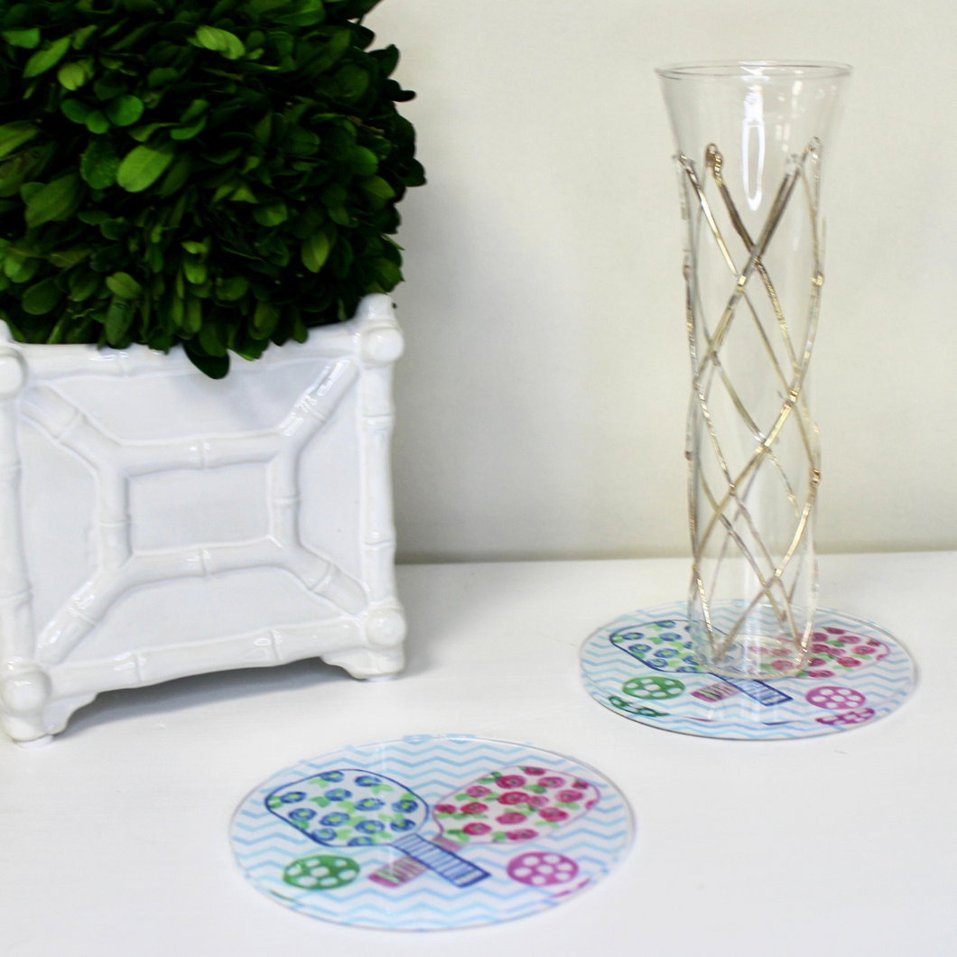 Pickleball Acrylic Coasters
