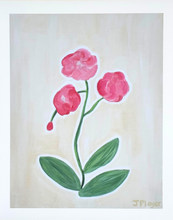Load image into Gallery viewer, Orchid, Giclee Floral Print
