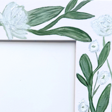 Load image into Gallery viewer, White Rose Mat, 8 x 10
