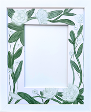 Load image into Gallery viewer, White Rose Mat, 8 x 10

