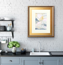 Load image into Gallery viewer, Contemporary abstract artwork titled Mysterious with rich moody colors and expressive painterly movement.
