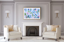 Load image into Gallery viewer, Museum-quality giclée print showcasing painterly abstract textures inspired by the peaceful coast.
