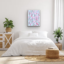 Load image into Gallery viewer, Affordable giclée floral print by Jeanne Player offering colorful botanical artwork for stylish apartment decorating.
