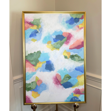 Load image into Gallery viewer, Original acrylic canvas artwork with layered palette knife texture and expressive painterly movement.
