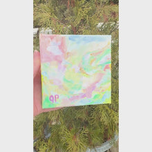 Load and play video in Gallery viewer, Rainbow Swirl, 5 x 5 inches
