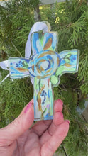 Load and play video in Gallery viewer, Hope Cross Ornament
