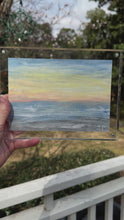Load and play video in Gallery viewer, Beach Sunset, 6 x 8

