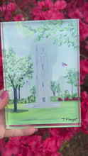 Load and play video in Gallery viewer, NC State Memorial Bell Tower Acrylic Block Art
