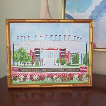 Load and play video in Gallery viewer, Saban Field at Bryant Denny Stadium, Giclee Art Print
