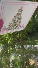 Load and play video in Gallery viewer, Printable Pink and Green Christmas Gift Tags
