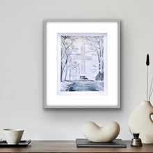 Load image into Gallery viewer, Sewanee graduation gift featuring elegant collegiate artwork created from Jeanne Player’s original painting.
