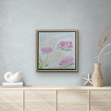 Load image into Gallery viewer, Pink Floral, 12 x 12 x 1.5
