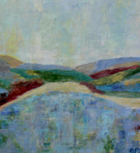 Load image into Gallery viewer, Blue Dawn, 14 x 18 x 1.5 - Jeanne Player Fine Art
