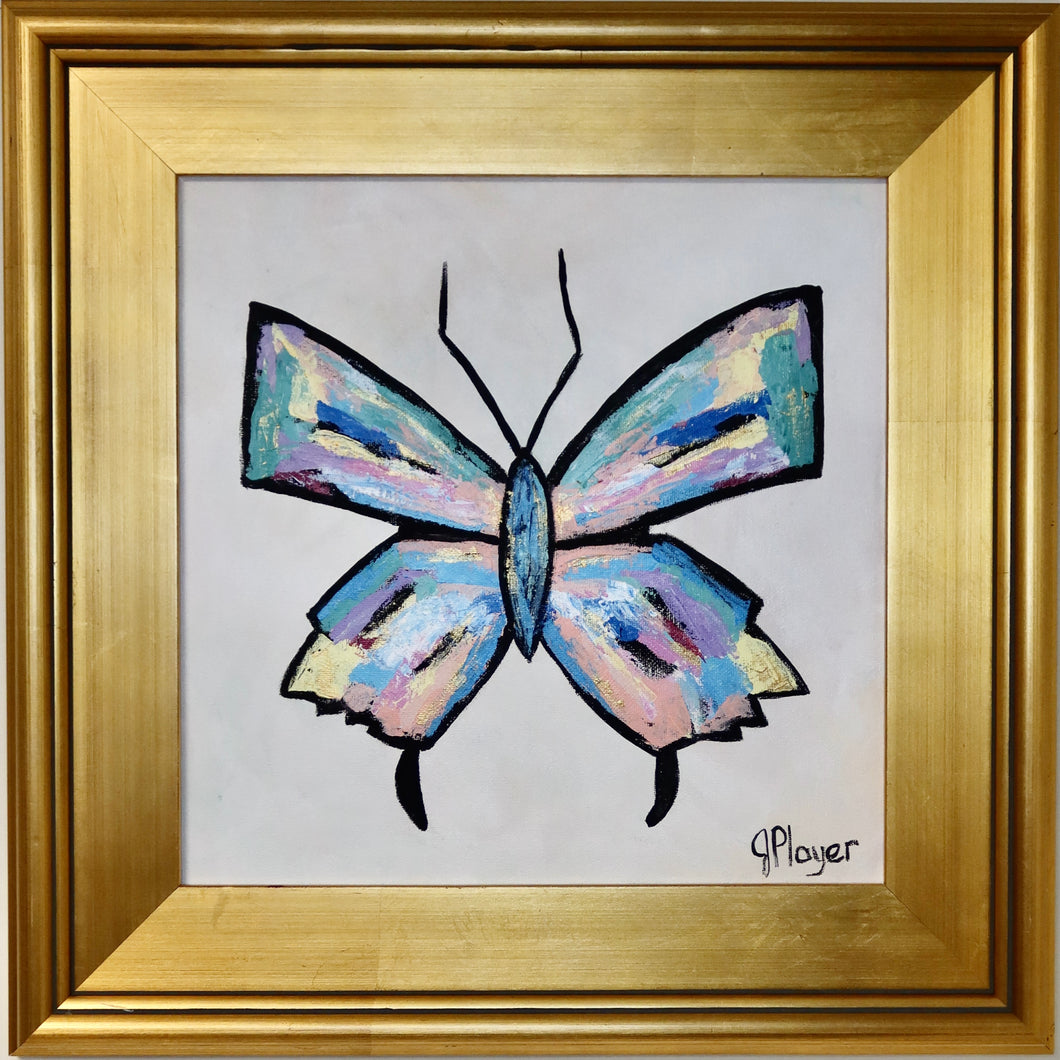 Patchwork Butterfly, 12 x 12