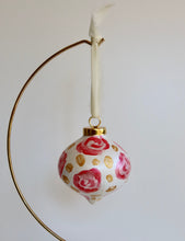 Load image into Gallery viewer, Pink Floral Ornament
