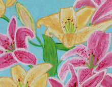 Load image into Gallery viewer, Lilies, 11 x 14 - Jeanne Player Fine Art
