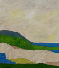 Load image into Gallery viewer, Seaside I, 15 x 30 x 1.5 - Jeanne Player Fine Art
