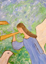 Load image into Gallery viewer, The Call, 12 x 16 Canvas Panel - Jeanne Player Fine Art
