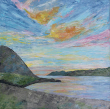 Load image into Gallery viewer, Sunset Bay, 24 x 24 x 1.5 - Jeanne Player Fine Art
