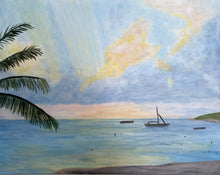 Load image into Gallery viewer, Seven Mile Beach, 16 x 20 x  1.5 - Jeanne Player Fine Art
