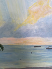 Load image into Gallery viewer, Seven Mile Beach, 16 x 20 x  1.5 - Jeanne Player Fine Art
